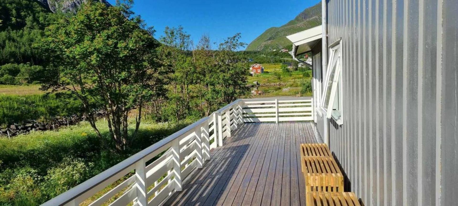 Landsbyhus I Lofoten Napp Exterior photo