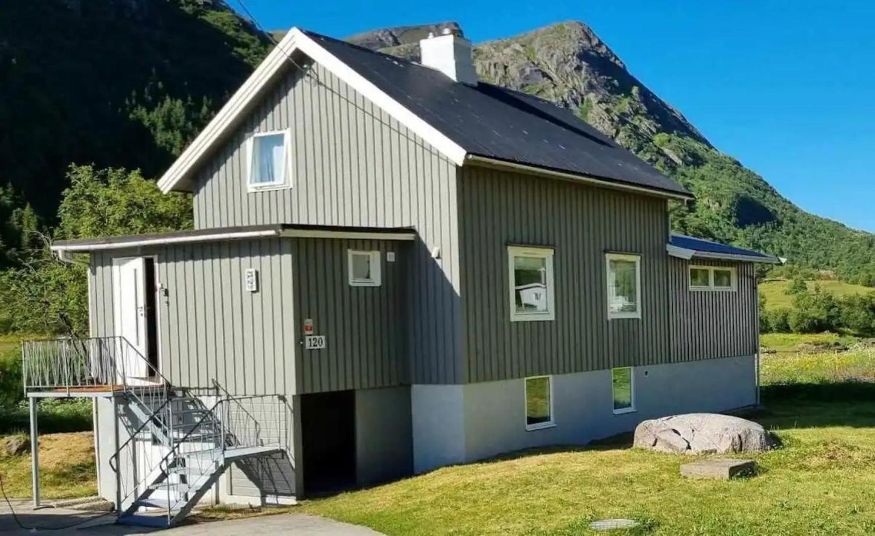 Landsbyhus I Lofoten Napp Exterior photo